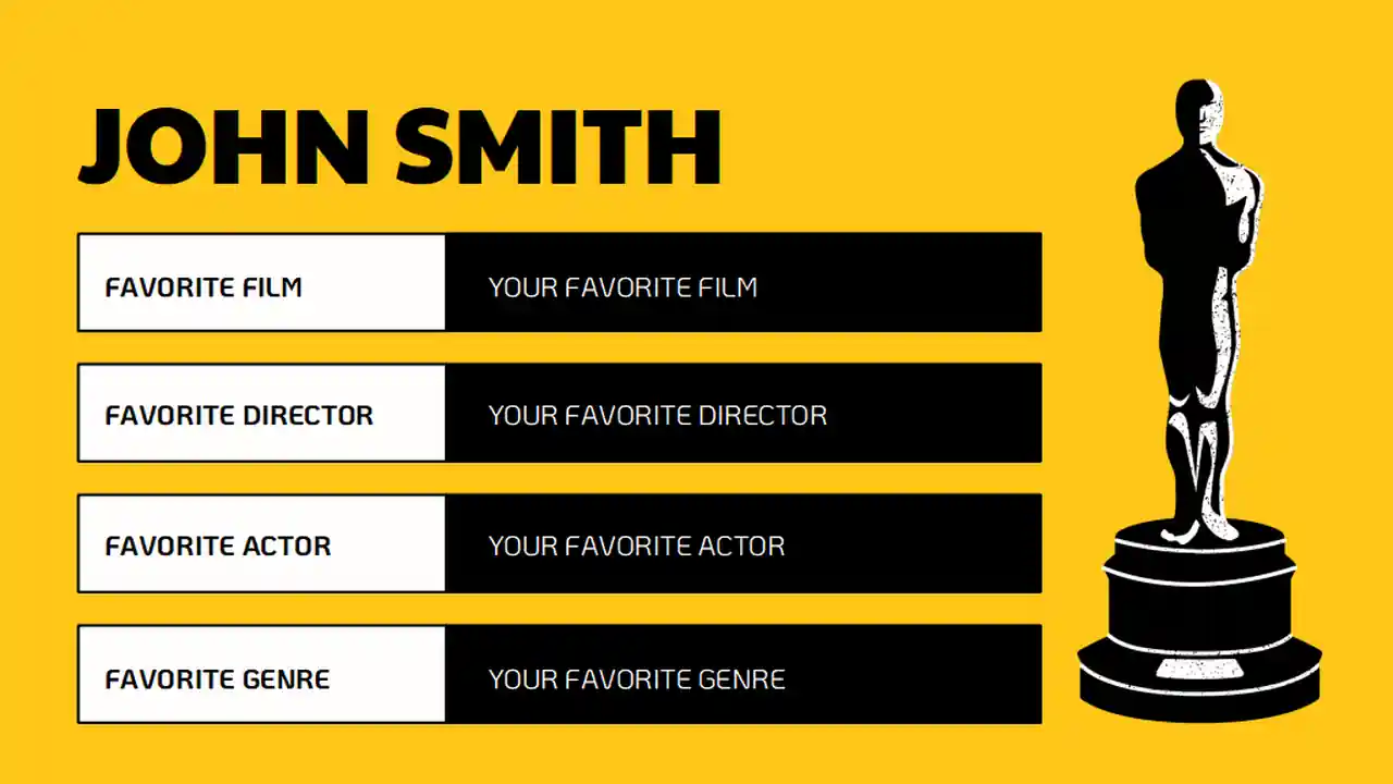 Classic Perfect Slides for a Movie Review Slides