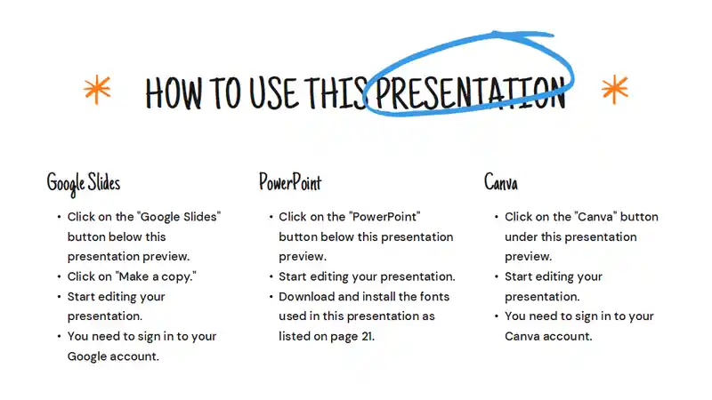 Colorful Social Media Slides