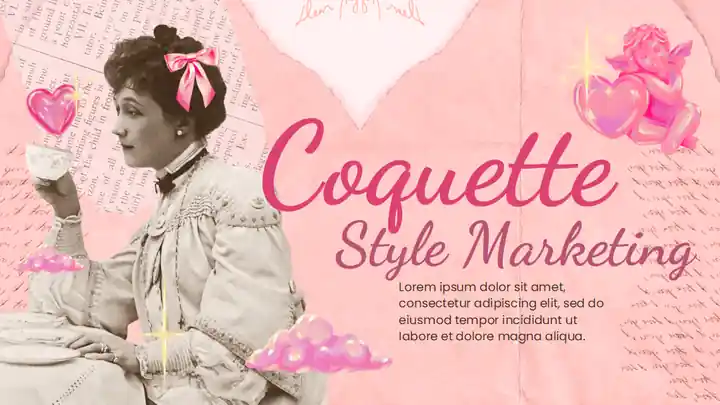 Coquette Style Marketing Slides