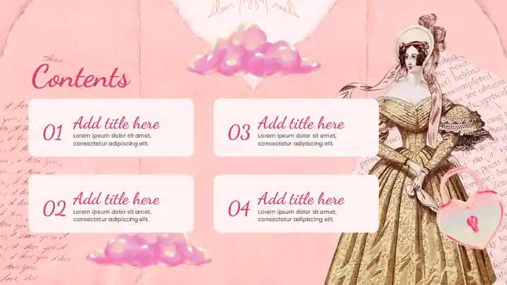 Coquette Style Marketing Slides