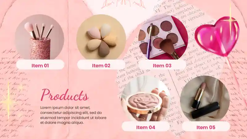 Coquette Style Marketing Slides