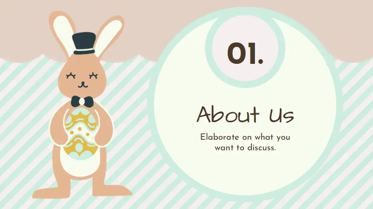 Cute Easter Season Marketing Plan Slides