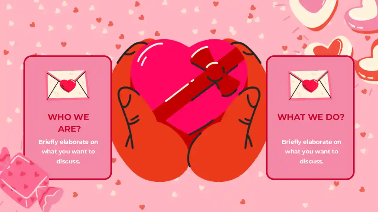 Cute Illustrated Valentine's Day Campaign Slides