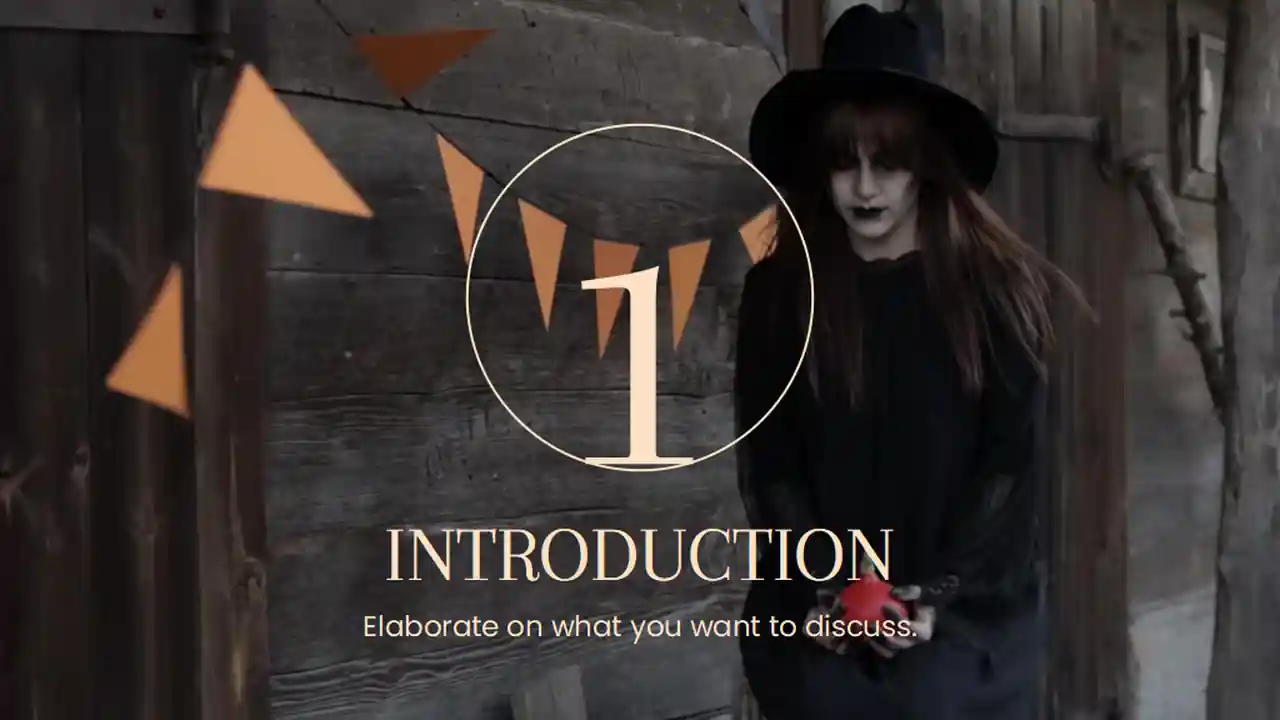 Dark Halloween Witch Academia Aesthetic Slides