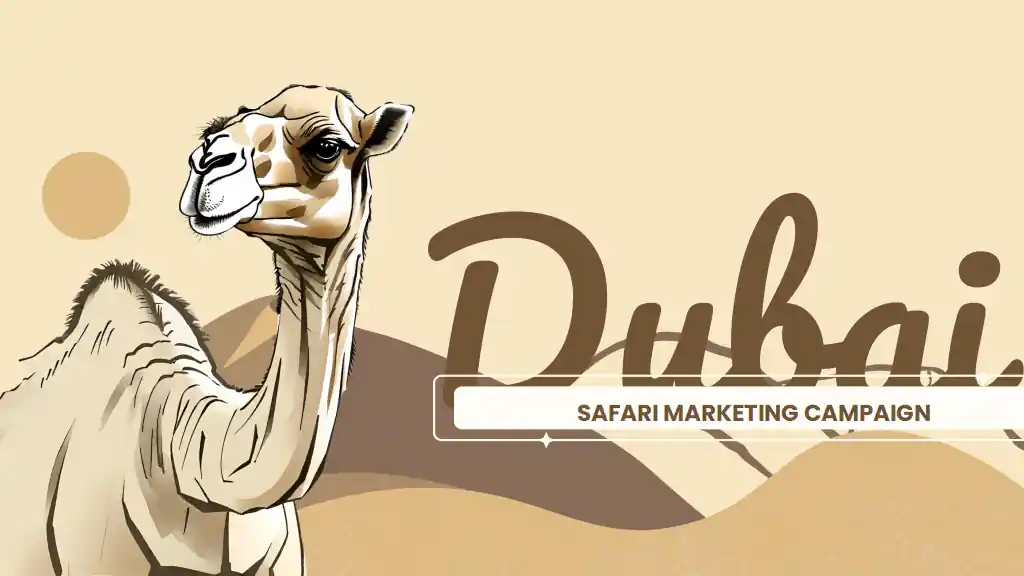 Dubai Desert Safari Marketing Campaign Slides