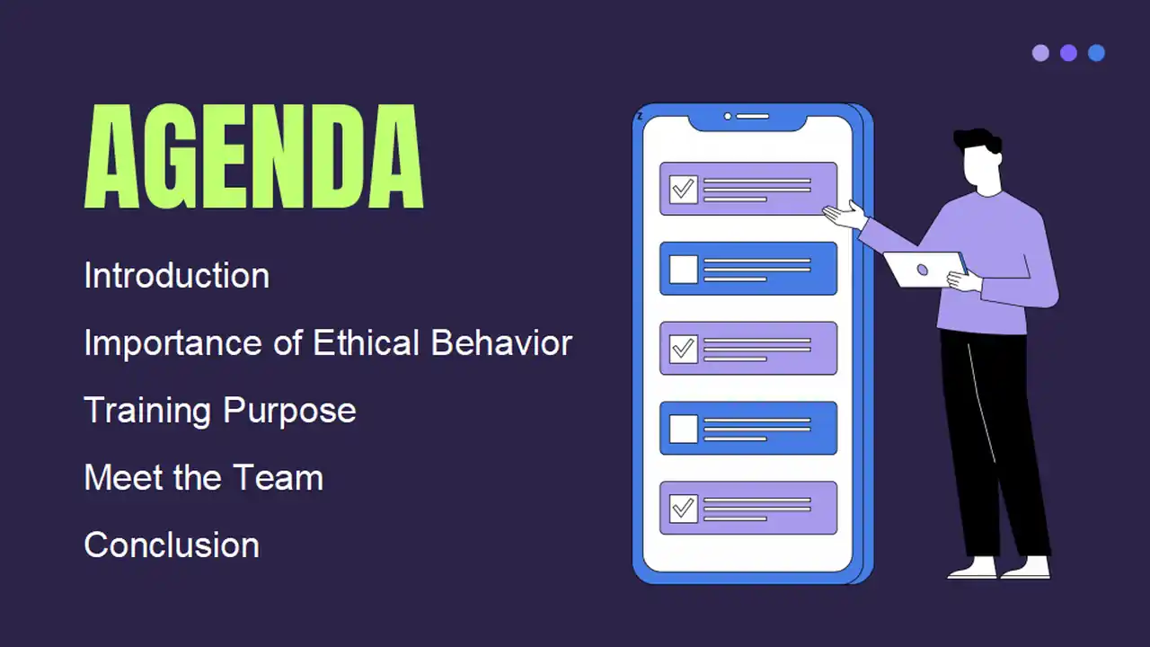 Ethics Training for Social Media Slides