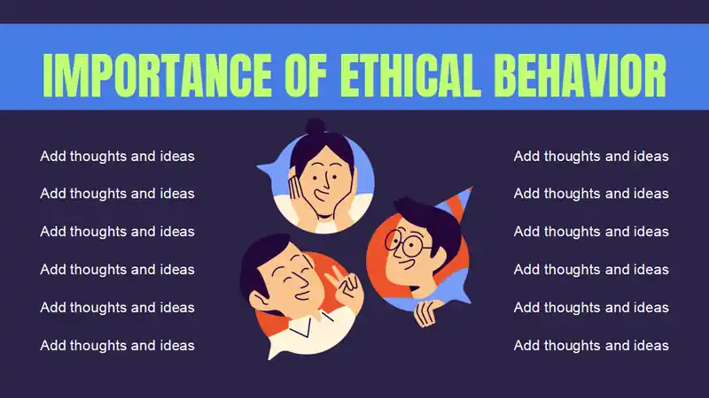 Ethics Training for Social Media Slides