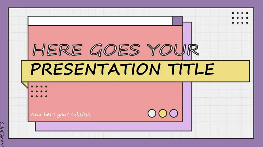 Felicia, marketing presentation template.