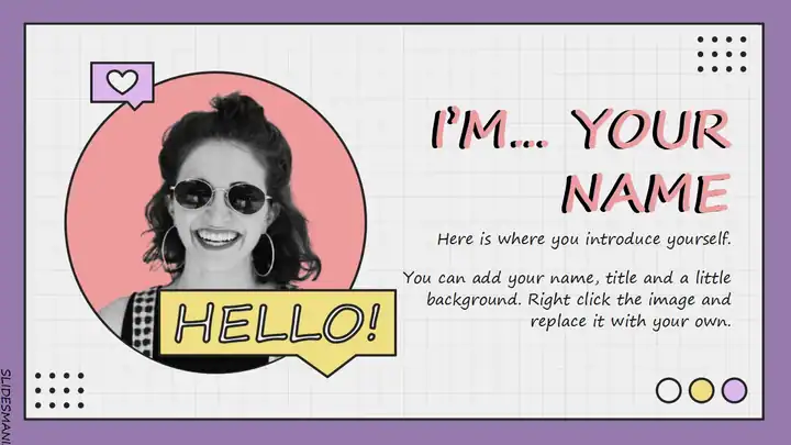 Felicia, marketing presentation template.