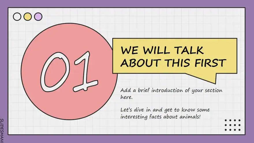 Felicia, marketing presentation template.