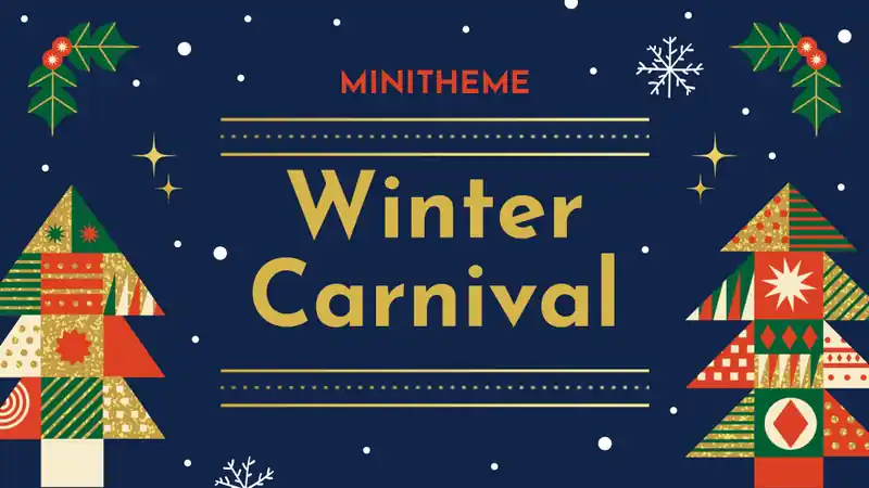 Festive Winter Carnival Minitheme Slides