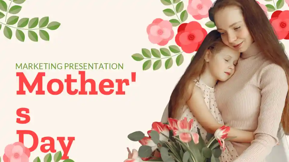 Floral Mother's Day Marketing Slides