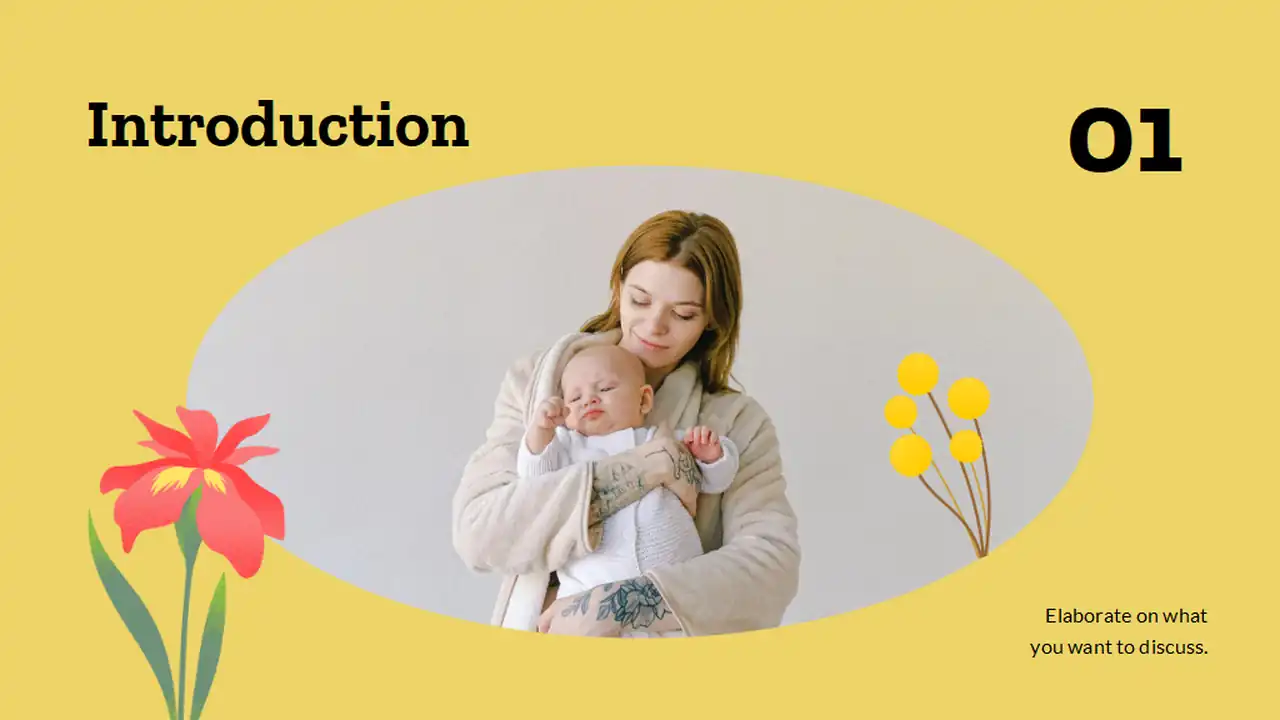 Floral Mother's Day Marketing Slides
