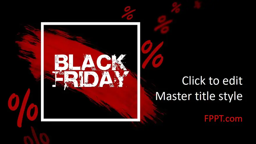 Free Black-Friday PowerPoint Template