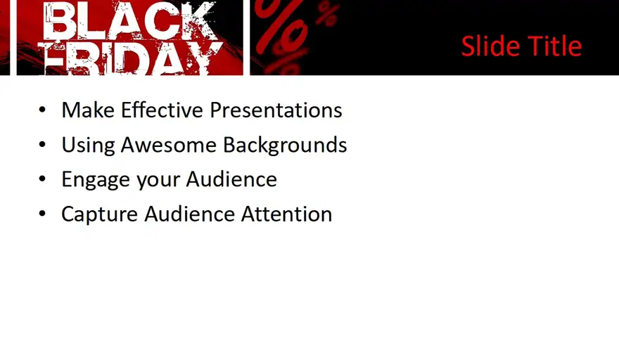 Free Black-Friday PowerPoint Template