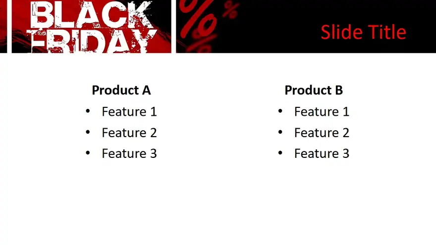 Free Black-Friday PowerPoint Template