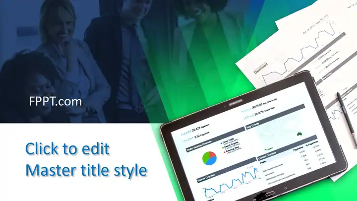 Free Marketing Analytics PowerPoint Template