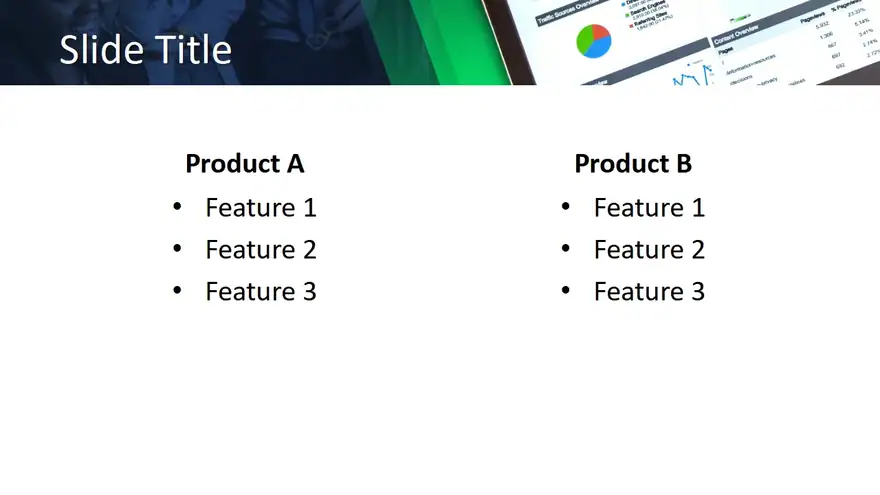 Free Marketing Analytics PowerPoint Template