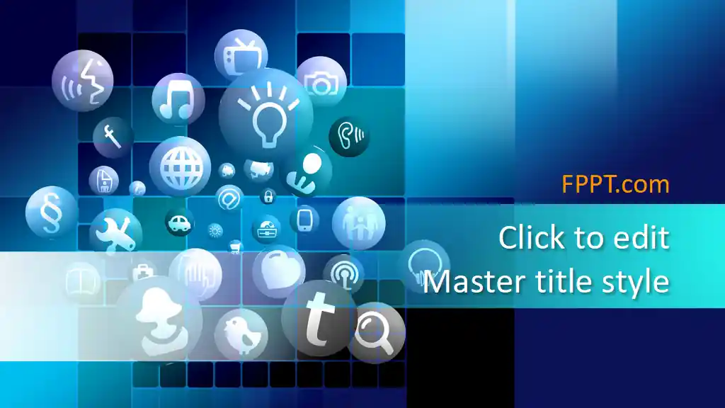 Free Social Media Management PowerPoint Template