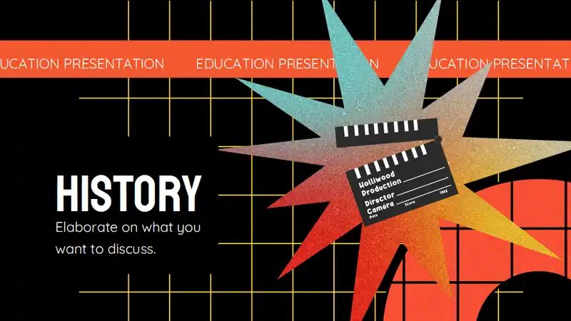 Funky Cinema & Film Major Education Slides