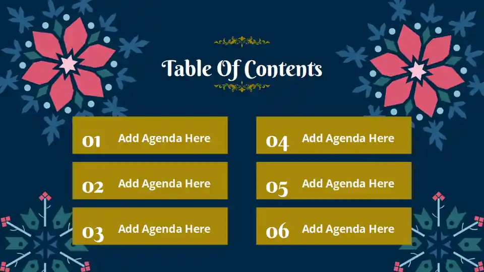 Geometric Orthodox Christmas Day Minitheme Slides