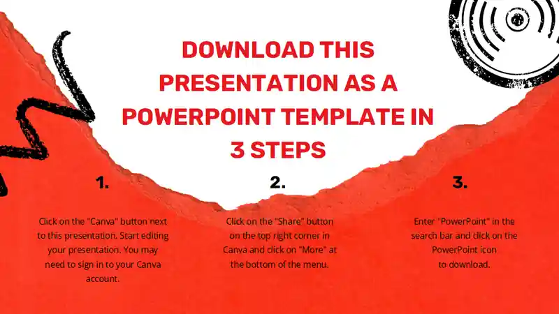 Grunge Style Marketing Slides