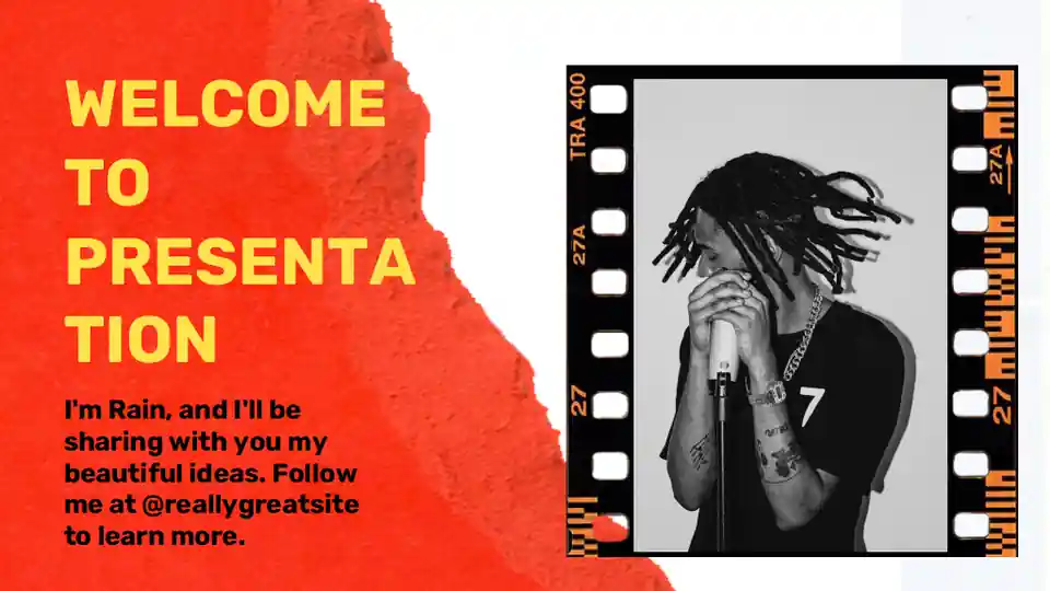 Grunge Style Marketing Slides