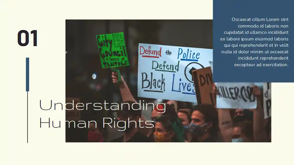 Human Rights Advocacy Campaign Slides