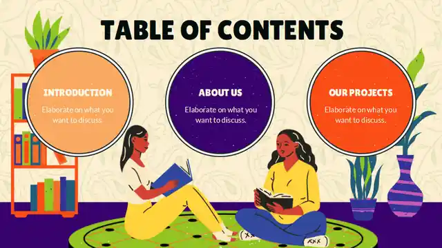 Illustrated Fun Friends Minitheme Slides