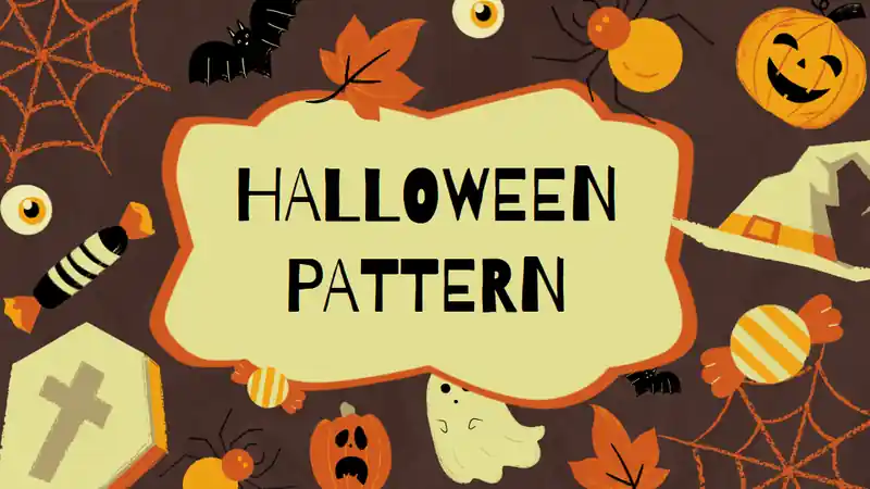 Illustrated Halloween Social Media Marketing Slides