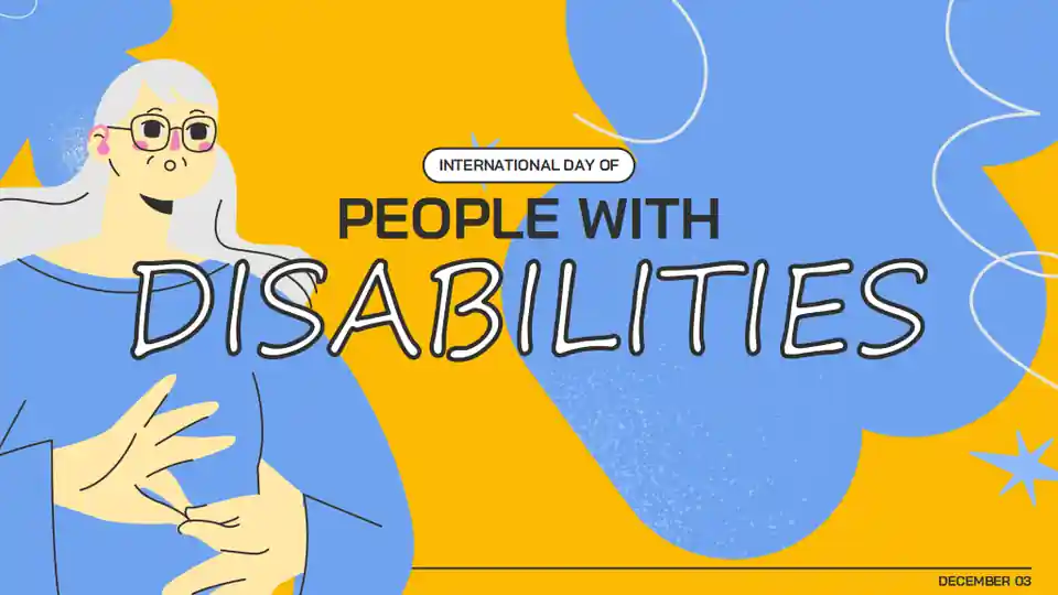 Illustrated International Day of People with Disabilities Slides