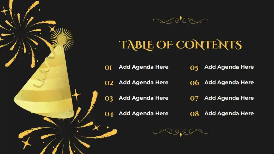 Illustrated Orthodox New Year Slides