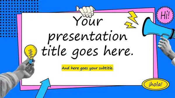 Marketing Campaign free Powerpoint & Canva template and Google Slides theme.
