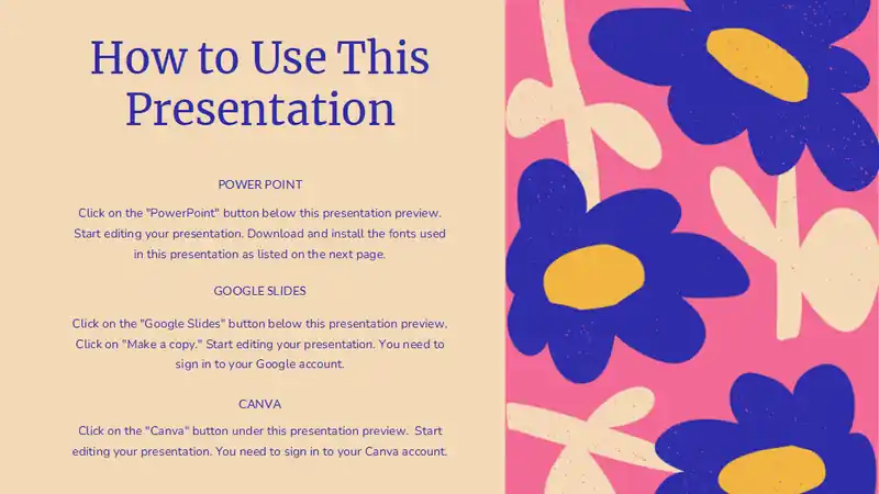 Matisse Art Style Educational Slides