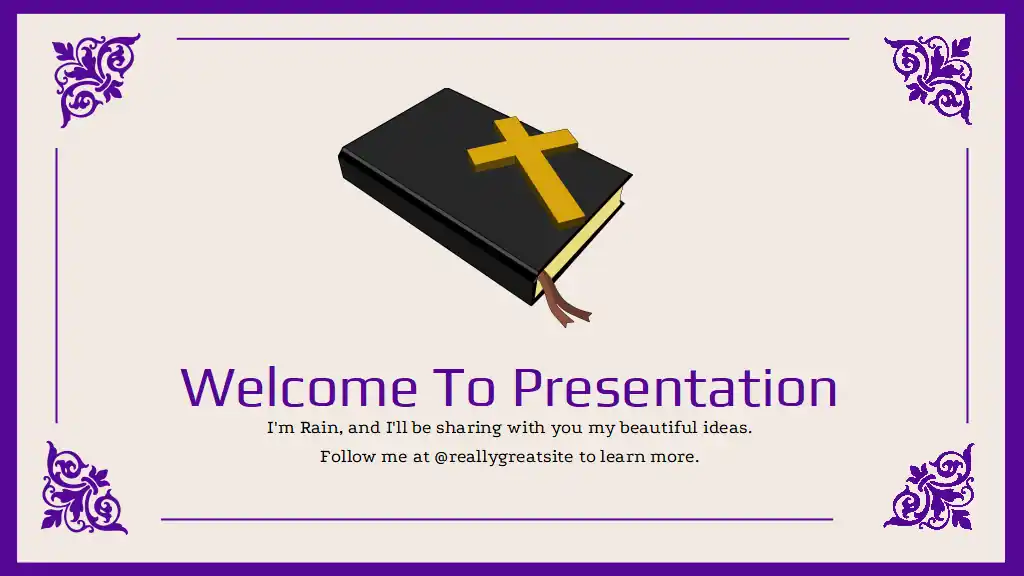 Minimal Spanish Holy Week Slides