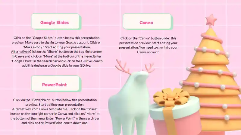 Modern 3D All About Christmas Eve for Kids Slides