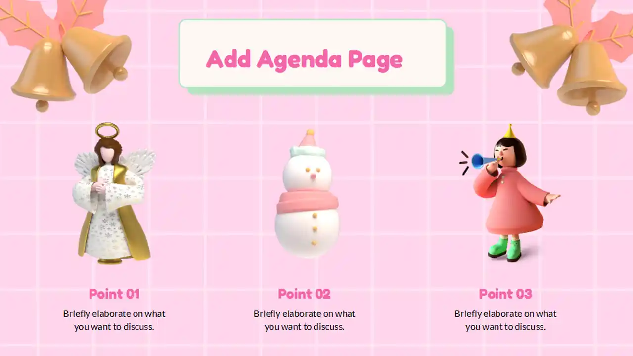 Modern 3D All About Christmas Eve for Kids Slides