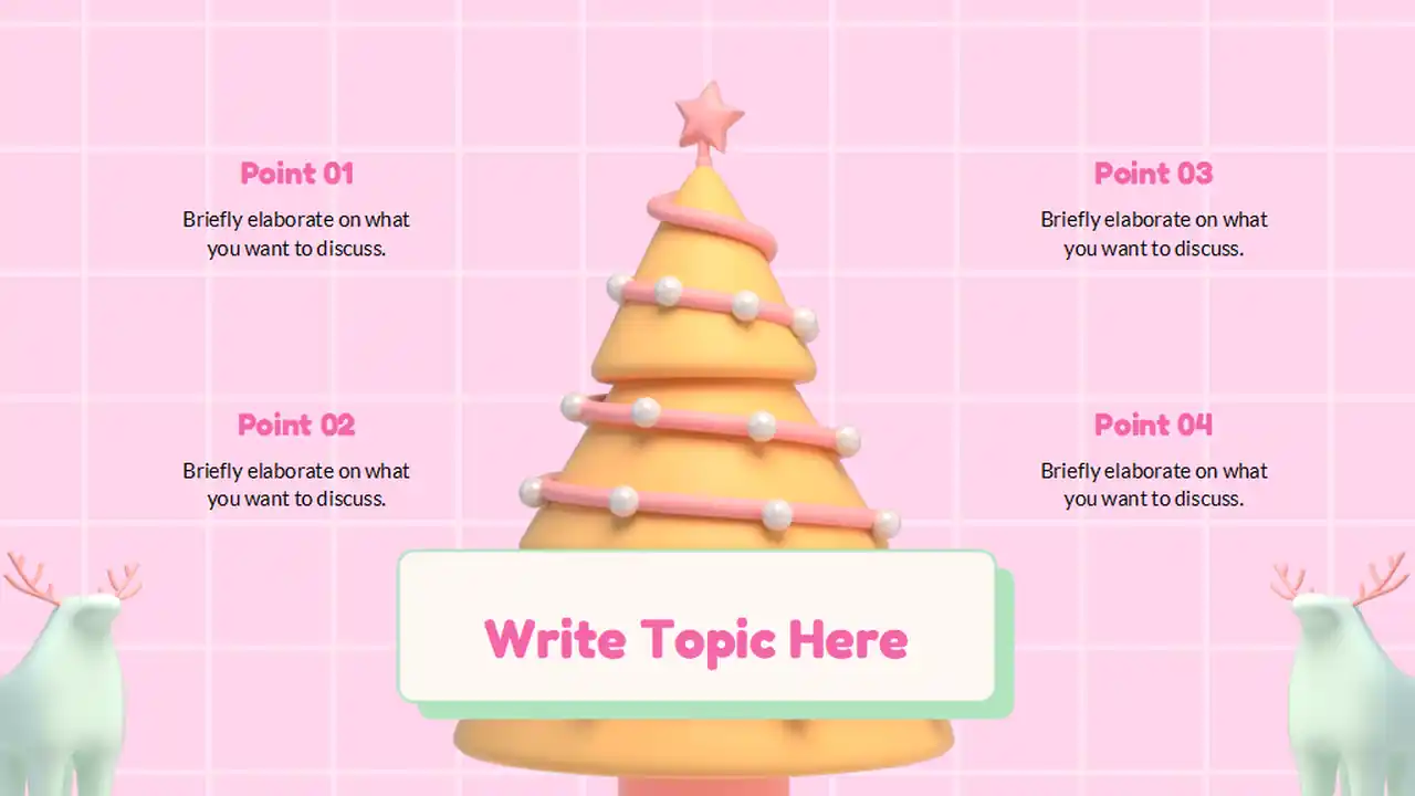 Modern 3D All About Christmas Eve for Kids Slides