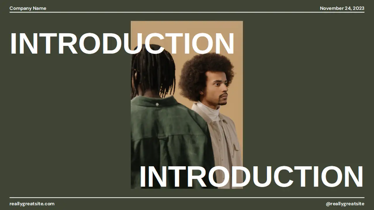 Modern Minimal Creative Campaign Slides