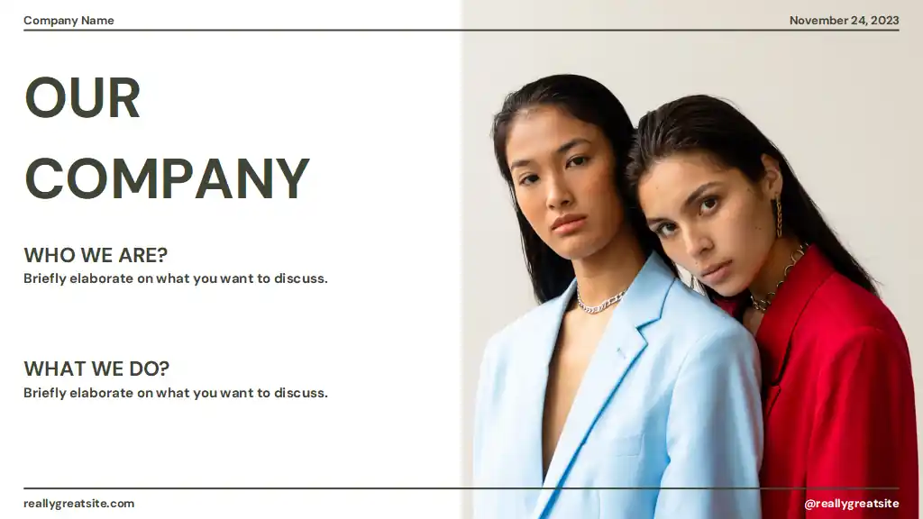 Modern Minimal Creative Campaign Slides