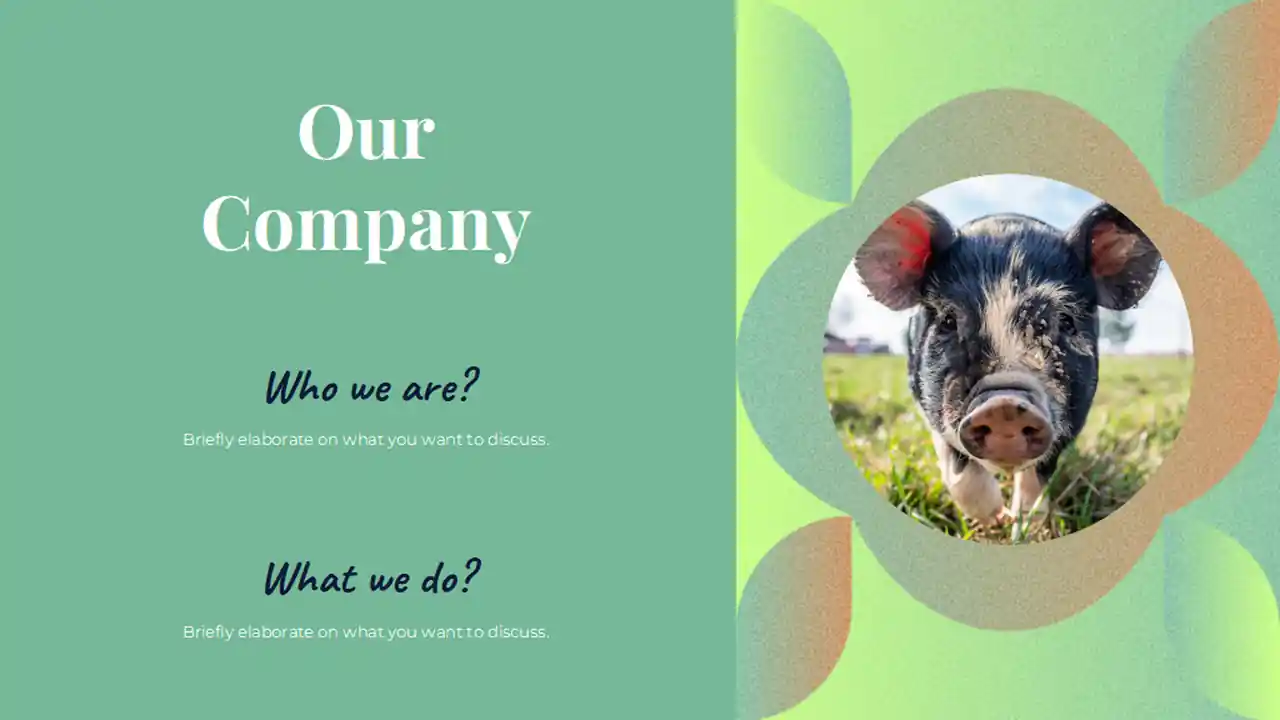 Organic Farming Lifestyle Marketing Plan Slides