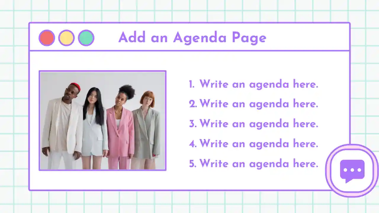 Pastel Cute Interface Marketing Plan Slides