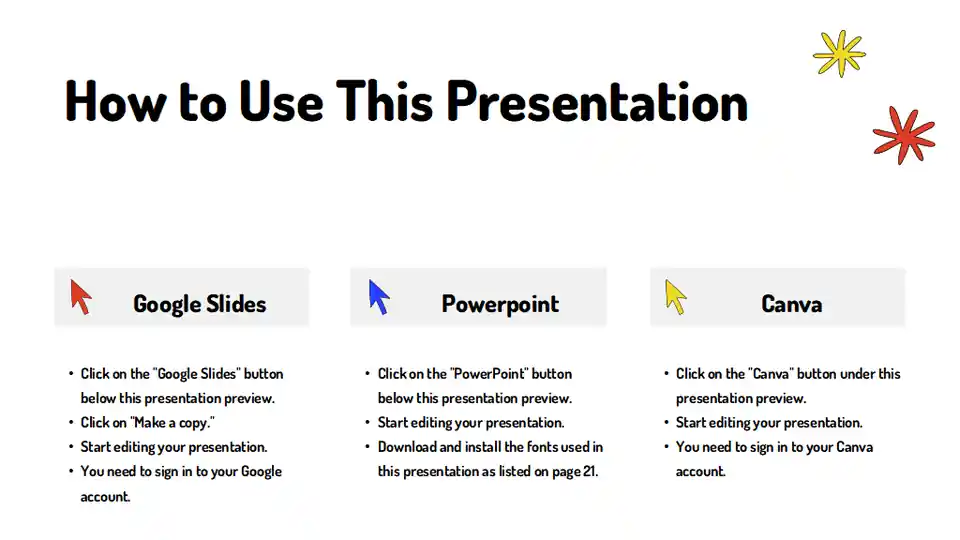 Pretty social media Slides