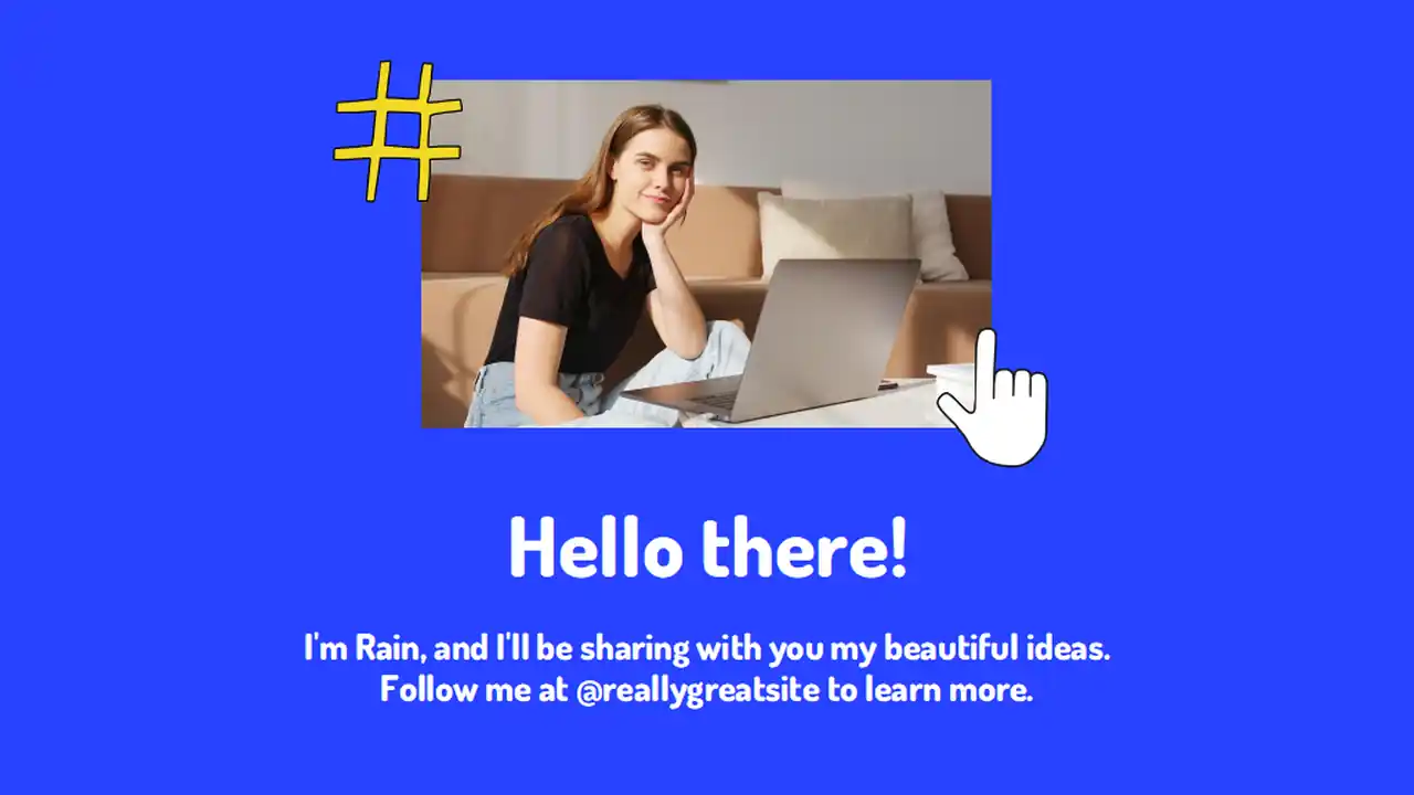 Pretty social media Slides