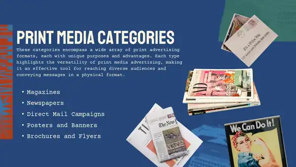 Print Media Advertising Slides