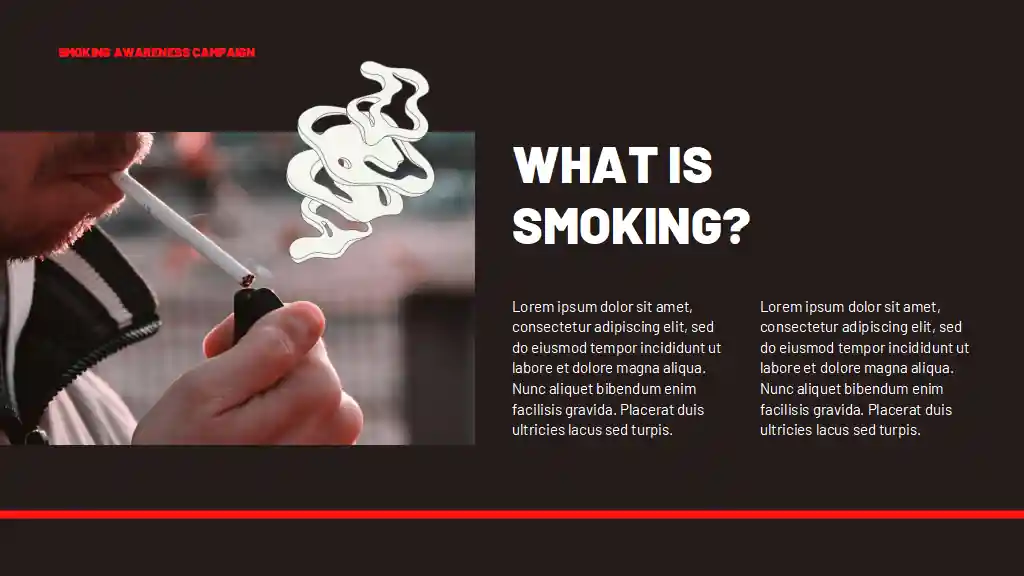 Smoking Awareness Campaign Slides