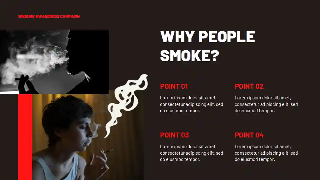 Smoking Awareness Campaign Slides