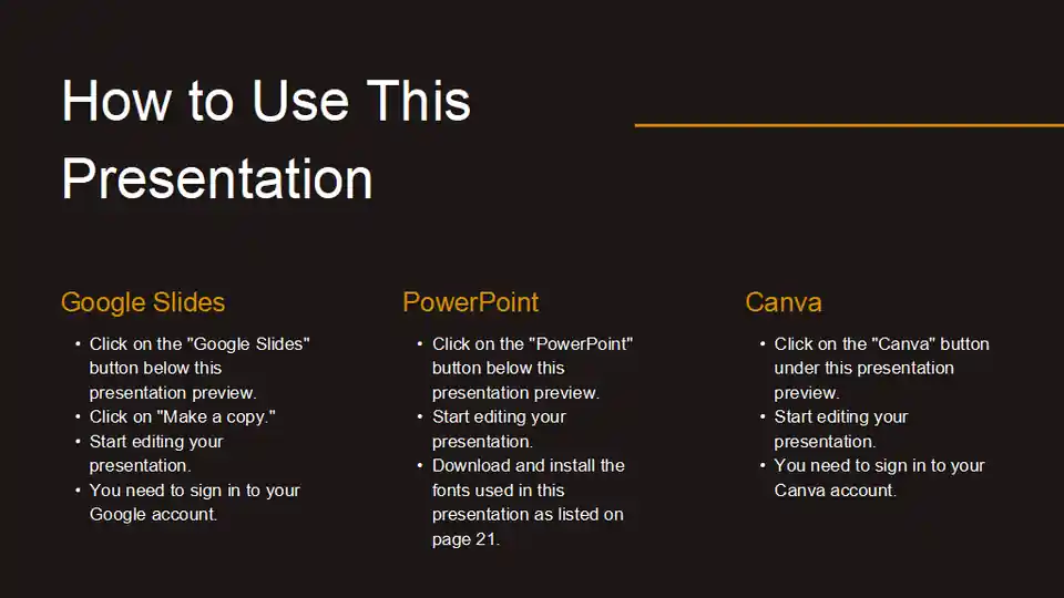 Social media brand guidelines Slides