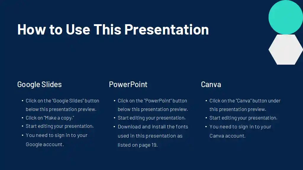 Social media events Slides