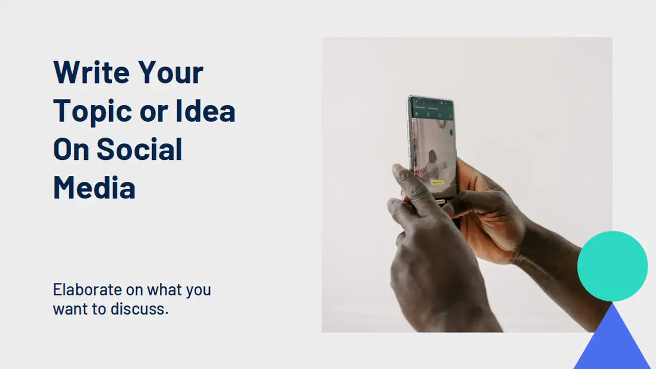 Social media events Slides
